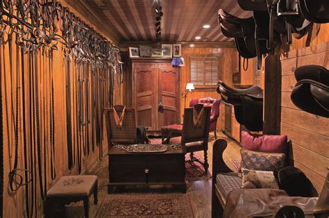 Find images of horse barn. Things look mighty cozy at Rallywood. | Tack room, Horse ...