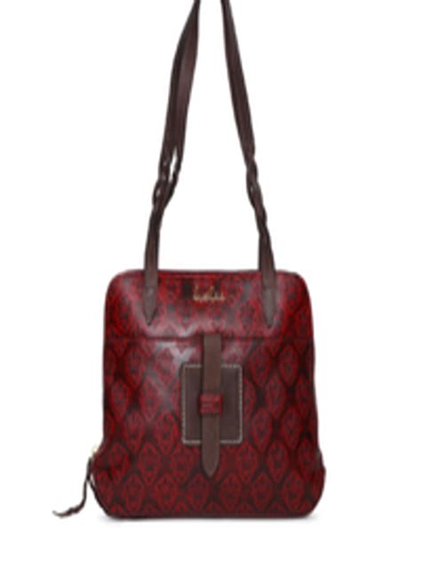 Buy Holii Red Textured Shoulder Bag Handbags For Women 6539601 Myntra