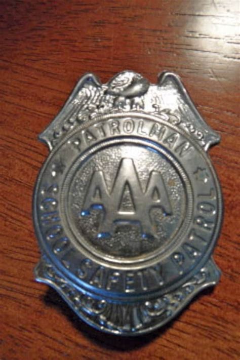 Aaa School Safety Patrol Badge By Lynnedavisdesigns On Etsy