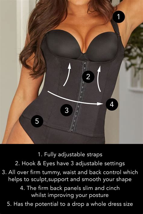 Buy Pour Moi Lingerie Hourglass Shapewear Firm Tummy Control Back