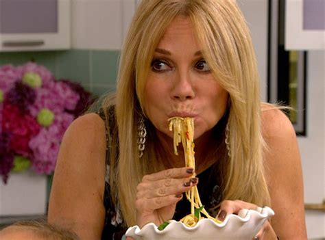 Kathie Lee Ford From Celebrities Eating Noodles E News
