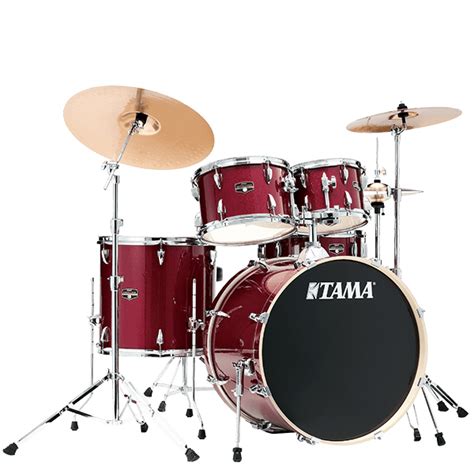 Tama Imperialstar Ie52c 5 Piece Complete Drum Set With Snare Drum And