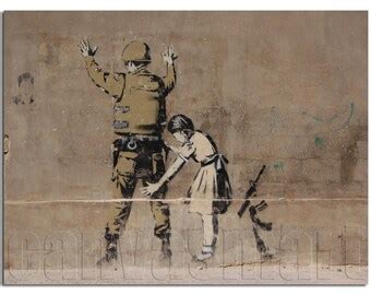 Destroy Capitalism Banksy Graffiti Spray Painting By Canvassmart