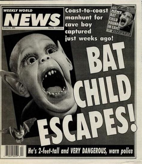 Really Bizarre Tabloid Covers From Back In The Day Gallery Ebaums World