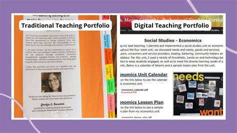 Student Portfolio Examples And Templates