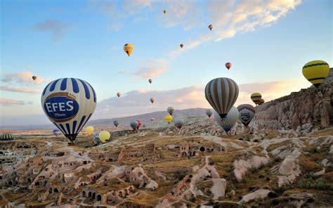 Air Balloonscappadociaturkey Full Hd Wallpaper And Background Image