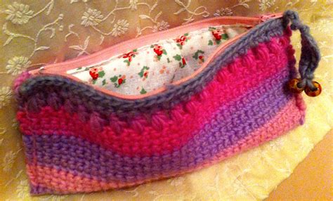 Crochet Pencil Case Crochet Pencil Case Crochet Bag Knitted Bags