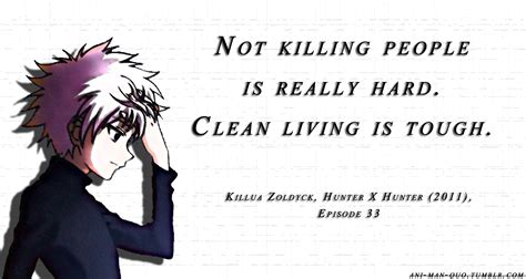 Anime Quotes Hunter X Hunter Killua Animated Anime