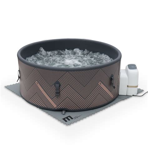 Spa Mspa Gonflable Rond Mono Gris Nouveau Mod Le Jacuzzi