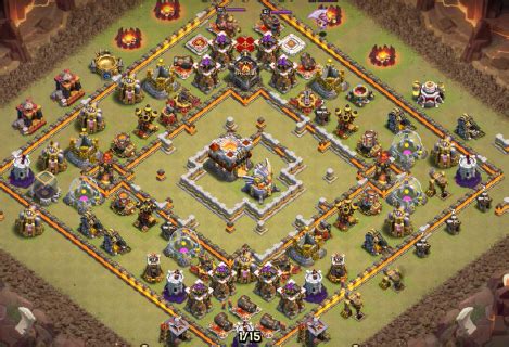 New best top 10 th9 war base link in description | anti 3 star clash of clan hello my name is stanlee. Top Base TH 11 Anti 3 Star + War Base Terbaru 2017 (Eagle ...