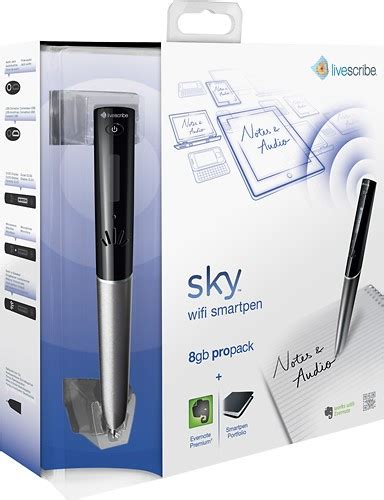 Best Buy Livescribe Sky 8gb Wi Fi Smartpen Propack Apx 00012