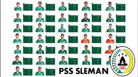 Skuad Pss Sleman 2019 Lengkap Daftar Pemain Pss Sleman Profil