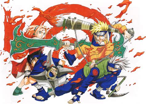 Team 7 Naruto Wallpaper By Kishimoto Masashi 2875398 Zerochan