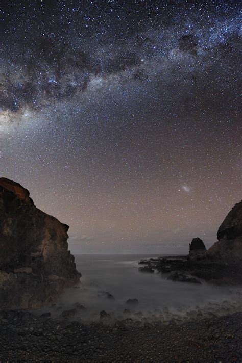 Die Milchstraße über Pulpit Rock Weltraumbild Des Tages