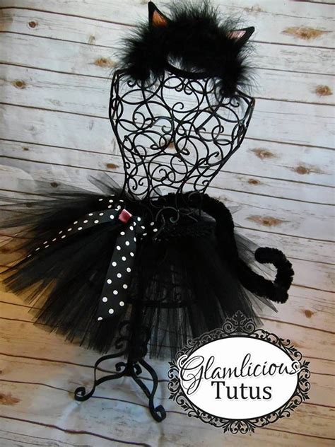 black cat tutu set kitty tutu costume newborn adult xxxl etsy