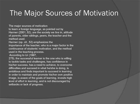 Modern Methods Of Teaching English Motivaton And Types Of Learners