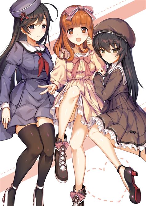 Ikomochi Girls Und Panzer Isuzu Hana Reizei Mako Takebe Saori Dress