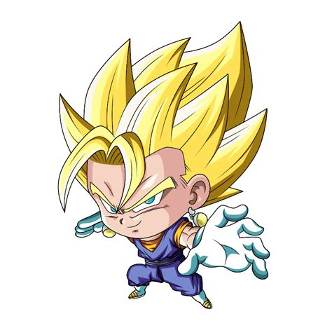 Vegetto Ssj Chibi 1 By Ssjrose890 On Deviantart Dragon Ball Super Art