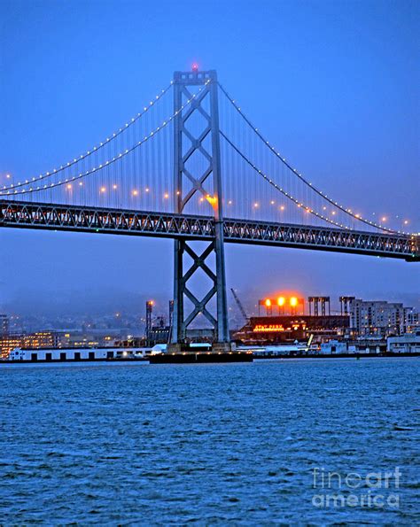 Check spelling or type a new query. San Francisco Oakland Bay Bridge At Night Photograph by ...