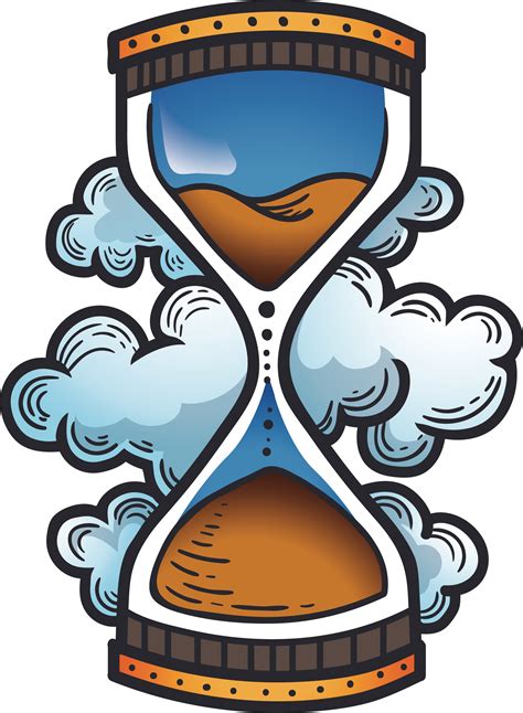 Hourglass Sands Of Time Clock Ampulheta Png