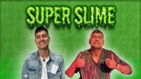 Blue Peter Presenter Richie Driss Gooed Gunged Messy Super Slimed On