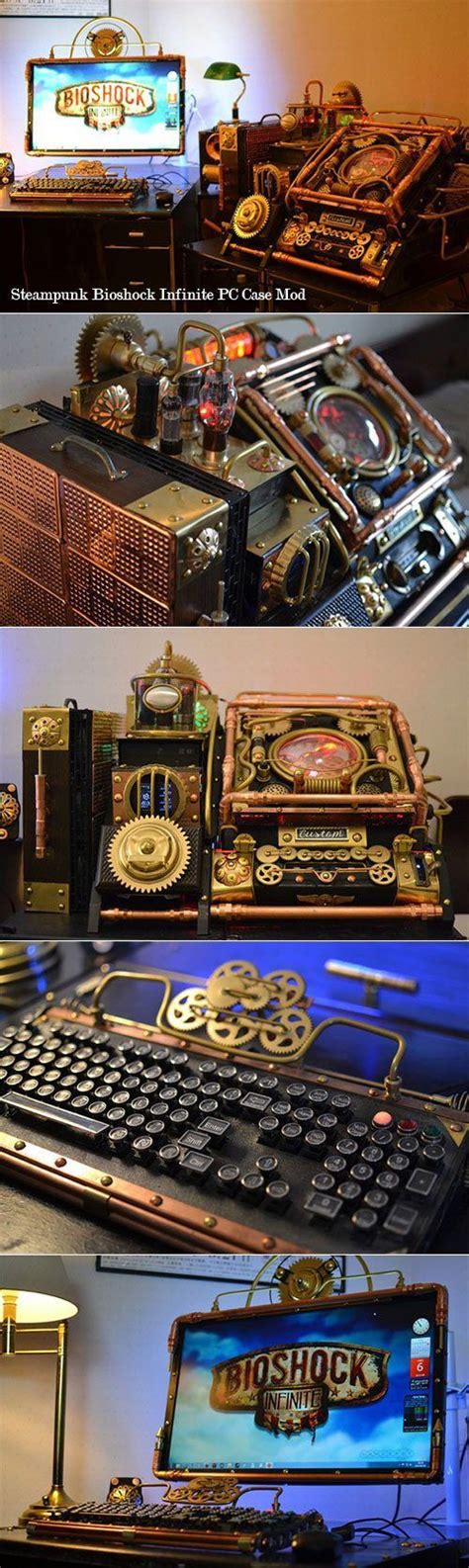 Case mod scratch build concept discussion. Steampunk computer case - Bioshock should be played only ...