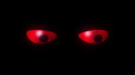 Red Eyes For Halloween Projection Youtube