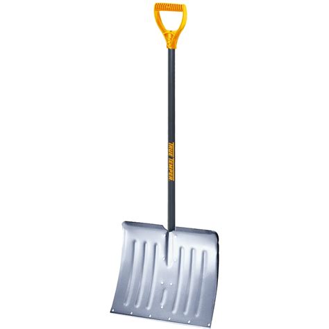 Ames True Temper 18 In Aluminum Snow Shovel With 36 In Steel Handle At