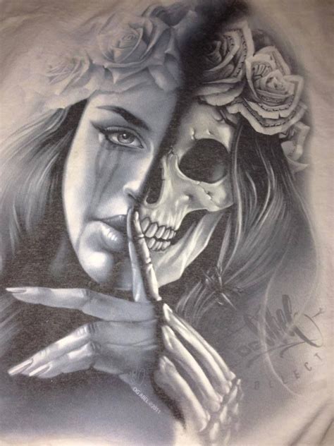 Pin By Alana Torres On Meus Pins Salvos In Tattoos Skull Girl