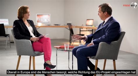 Könnte modrics größter fan sein, wenn nicht die verwirrende ähnlichkeit zu beatrix von storch wäre. Beatrix von Storch im Gespräch mit Nigel Farage auf »Freie ...