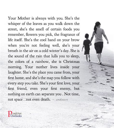 Your Mother Is Always With You Miss You Mom Quotes Mother Quotes