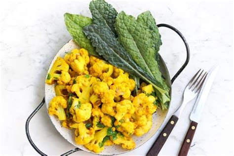 Roasted Curried Cauliflower With Coconut Oil Recipe