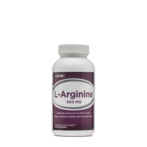 Gnc Live Well Gnc L Arginina 500 Mg 90 Cps Aminoacizi Proteine Si Fitness