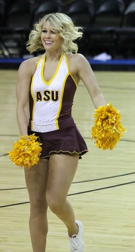 Arizona State Cheerleaders PAC 12 Tournament MIKE Flickr