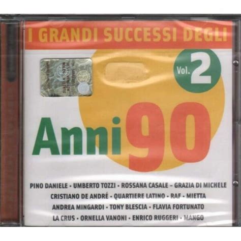 I Grandi Successi Degli Anni Vol By Various Artists Cd Apr Wea Distributor For