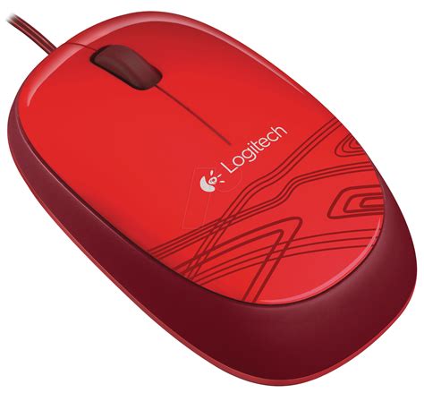 Logitech M105 Rt Wired Mouse Red At Reichelt Elektronik