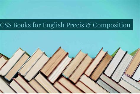 Css Books For English Precis And Composition → Csspms Knowledge Hub