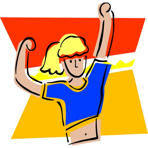 Woman Doing Aerobics Vector Clip Art Free Svg