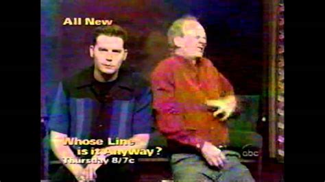 1999 Abc Promo Whose Line Is It Anyway Youtube