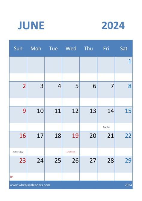 June 2024 Calendar Printables Monthly Calendar