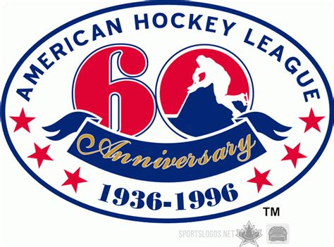 American Hockey League Logo Anniversary Logo American Hockey League