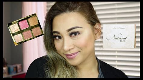 Too Faced Natural Face Palette Review Youtube