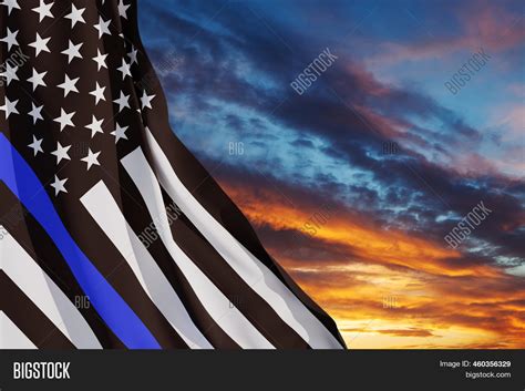 American Flag Police Image & Photo (Free Trial) | Bigstock