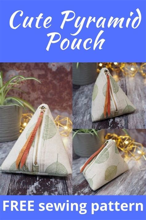 31 Triangle Pouch Sewing Pattern Robbiejohno