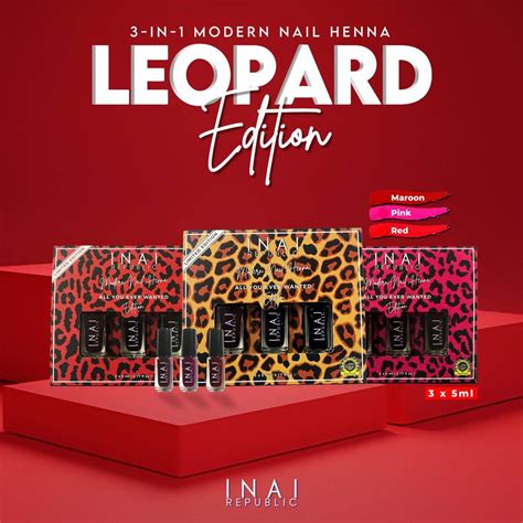 Inai Republic Leopard Edition Legit Mall