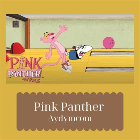 Pink Panther Bowls A Strike