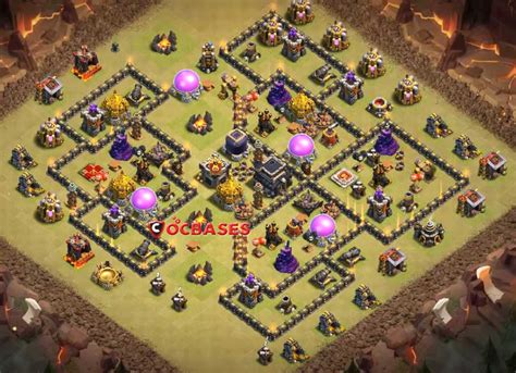 Find your favorite th 9 base build and import it directly into your because of that, the most common war bases are the anti 3 star bases that have the townhall on the outside. 3+ Best TH9 War Base Anti Everything 2019 (New!)