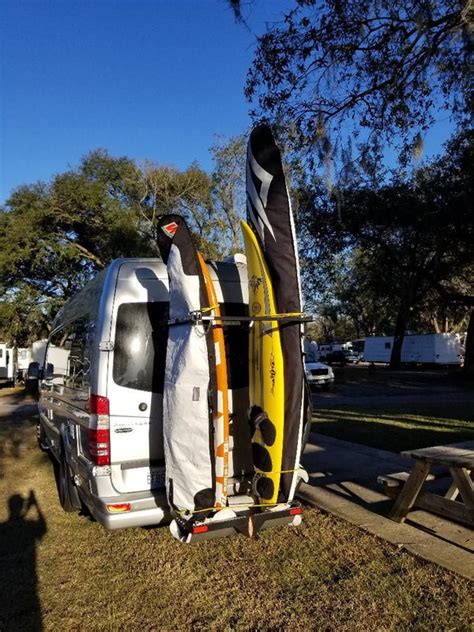 Kr2b56s Rv Vertical Racks For Surfboards Up To Four Kayaks Or Boards