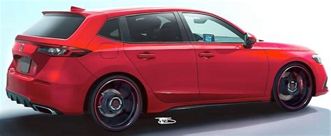 2022 Honda Civic Hatchback Gets Digital Redesign To Look Wagon Like