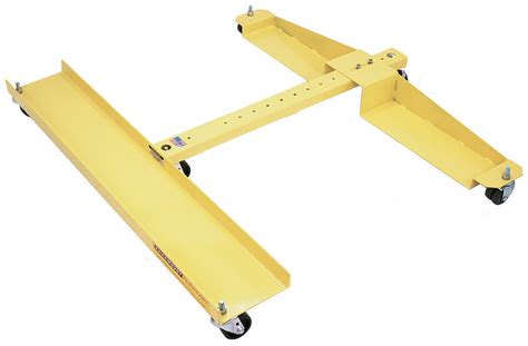 Snow Plow Cart Plow Dolly Quick Mount Plow Cart For Western Snow Plow